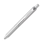 Pentel® EnerGel® Alloy Retractable Gel Pen, Medium Point, 0.7 mm, Gold  Aluminum Barrel, Black Ink