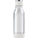 (x2) Ello 20 oz Syndicate Glass Water Bottle w/Protective Sleeve & Lock  Flip Lid