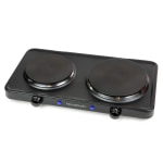 Nostalgia Electrics HomeCraft Single Burner Hot Plate Black - Office Depot