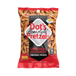 Dots Original Pretzels 2.5 Oz Case Of 12 Bags - Office Depot