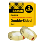Scotch Double Sided Tape Runner Clear 13 x 588 - Office Depot