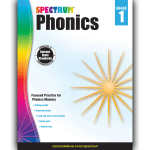 Spectrum Phonics Workbook Grade 1
