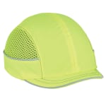 Casquette De Protection Légère Skullerz Short Bord - Couleur Lime - Taille Unique - 4 Points - Aérée - Neuf Sous Blister