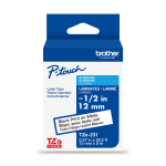 Brother TZe 231 Black On White Tape 0.5 x 26.2 - Office Depot
