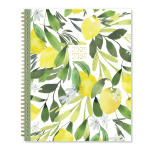 2025-2026 Blue Sky Weekly/Monthly Academic Planner, 8-1/2&quot; x 11&quot;, Lemonfresh, July 2025 To June 2026, 152496