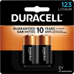 Lot De 8 Piles Au Lithium CR123A 3V POWEROWL – Longue Durée, Pour Caméras, Alarmes, Lampes Torches