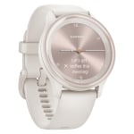 Garmin v&iacute;vomove Sport Smartwatch With Silicone Band, Ivory