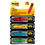 Post-it Arrow Flags 1/2-Inch Wide - 24 Flags Per Dispenser, 4 Dispensers Per Pack (6 Packs Total)