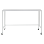 South Shore Furniture 54W Crea Craft Table Writing Desk, Pure White