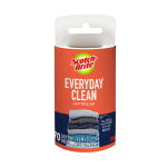 Scotch-Brite&trade; Lint Roller Refill Roll, White, Perforated, 70 Sheets
