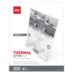 Office Depot Brand Laminating Pouches Letter Size 5 Mil