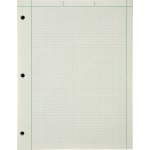 Staedtler(R) Bond Paper, 8 1/2in. x 11in, 4 x 4, White with Blue Grid, 50  Sheets