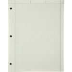 Roaring Spring Engineering Pad - 8.5 X 11 Inches, Green Grid Paper, 100 Sheets - View #6