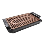 DYRABREST Commercial Smokeless Grill Indoor,Stainless Steel Electric Grill  Indoor,2800W Smokeless Indoor Bbq Grill with Drip Tray,Annular Heating