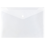 JAM Paper Booklet Plastic Envelopes Letter Size 9 34 x 13 Button Snap ...