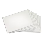 Cardinal Tabloid Paper Index Dividers 11 x 17 8 Tab Clear - Office Depot