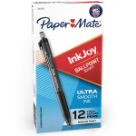 Paper Mate InkJoy 300 RT Retractable Pens Medium Point 1.0 mm Translucent  Blue Barrels Blue Ink Pack Of 12 - Office Depot