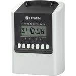 Lathem Calculating Electronic Time Clock 100