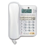 VTech CS6949 DECT 6.0 Standard Phone Black Silver Cordless Corded 1 x Phone  Line Speakerphone Answering Machine Hearing Aid Compatible - Office Depot