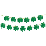Amscan St. Patricks Day Shamrock Banners 5 x 144 Green Pack Of 3 ...