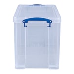 The 42 Litre Really Useful Box is ideal for a number of storage purposes  such as; storage and transport of files, hanging files and folders,  Carrying cleaning kit and disaster recovery items