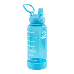 Pogo Tritan Chug Water Bottles 32 Oz GrayBlue Pack Of 2 Bottles - Office  Depot
