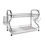 Better Chef 3 Piece Dish Rack With Drainer Black - Office Depot