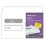 1099 NEC Tax Form Envelopes 2023 - Double Window, Security Tinted, 25 Pack For 3-Up Forms - View #7