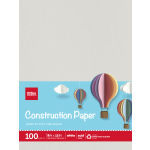 Lakeshore Construction Paper - 12 x 18 Pack of 50 Sheets - White