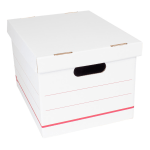 Bankers Box Heavy Duty Plastic File Storage Box with Hanging Rails,  Letter/Legal, 1 Pack (0086205)