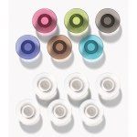 Lorell Round Cap Rare Earth Magnets 1.2 Diameter Round 6 Pack Clear -  Office Depot