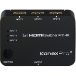 KanexPro 3x1 HDMI Switcher with 4K