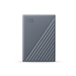Western Digital WD My Passport&reg; Portable Hard Drive, 4TB, Silicon Gray