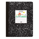 Roaring Spring Composition Notebook 9 34 x 7 12 50 Sheets 100 Pages Black  Marble - Office Depot