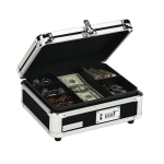 Vaultz Cash Box Black