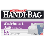 Glad ForceFlex Quick-Tie Medium Trash Bags, 8 gal, 26/Box, #MTGFFQ826W