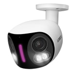 Lorex Wi-Fi 4K Dual-Lens Smart Security Camera With Smart Security Lighting, White