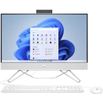 HP All-in-One Desktop PC, 23.8&quot; Screen, AMD Ryzen 5, 8GB Memory, 256GB Solid State Drive, Windows&reg; 11, 577F5AA#ABA