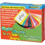 Scholastic First Words Flash Cards 6 14 H x 3 516 W Pre K Pack Of 56 Cards  - Office Depot