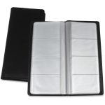 C-Line Self-Adhesive Business Card Holders Side Load 3 1/2 x 2 Clear 10/Pack