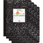 Office Depot&reg; Brand Primary Composition Book, 7-1/2&quot; x 9-3/4&quot;, Unruled/Primary Ruled, 100 Sheets Per Book, Pack Of 4 Books