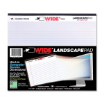 WIDE Landscape Format Writing Pad MediumCollege