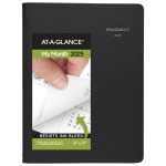 2025-2026 AT-A-GLANCE&reg; Monthly Planner, 9&quot; x 11&quot;, Black, January To March, 7026005