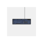 Azio Vision Large Font USB Keyboard, Standard, Red/Blue/Purple, KB512