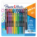 TUL GL Series Retractable Gel Pens Medium Point 0.8 mm Assorted Barrel  Colors With Gold Block Assorted Metallic Inks Pack Of 8 Pens - Office Depot