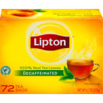 Lipton Tea Bags Decaffeinated Box Of