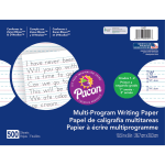 Pacon Multi-Program Handwriting Papers, Grade 1-2, 10 1/2&quot; x 8&quot;, Pack Of 500 Sheets