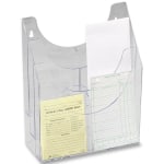 Innovative Storage Designs 3 Tier File Organizer Clear - Office Depot