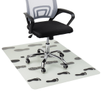 Mind Reader 9 to 5 Collection Office Chair Mat with Carpet Gripper PVC116 H  x 35 12 W x 47 12 D Clear - Office Depot