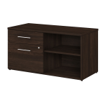 Bush Business Furniture Jamestown Low Storage Cabinet with Doors and Shelves - JTS160SG